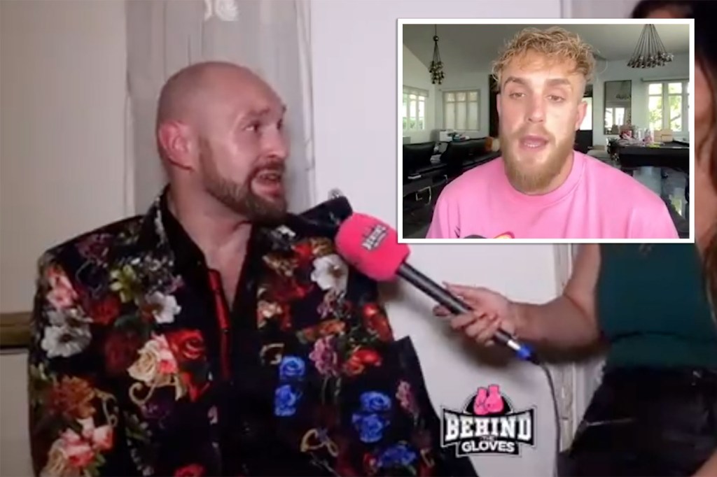 tyson fury and jake paul