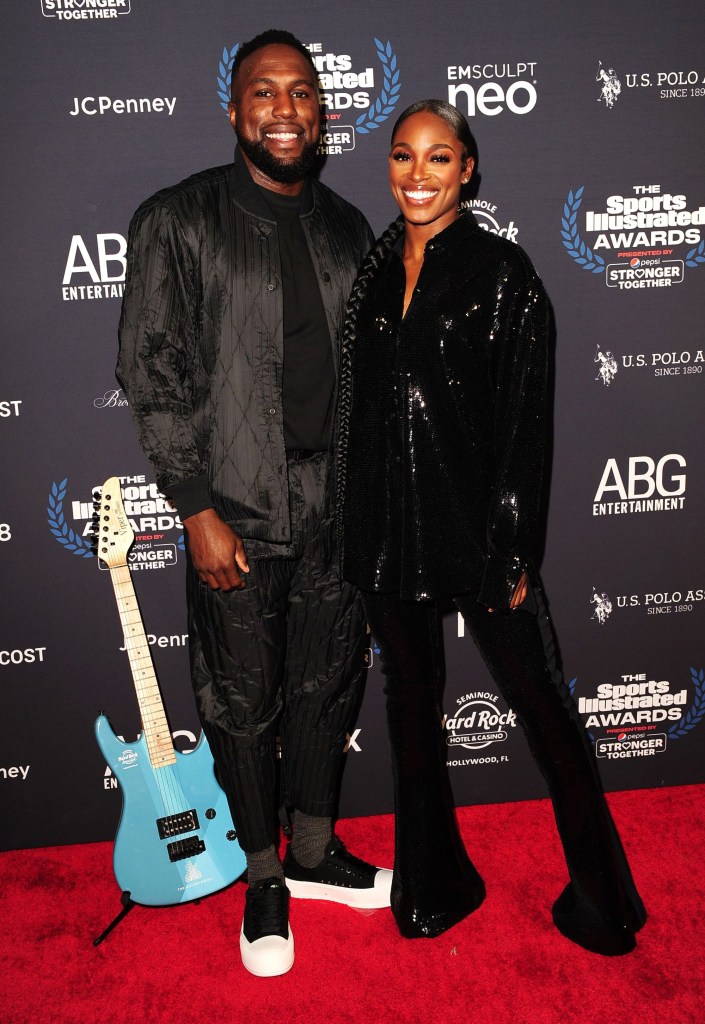 Jozy Altidore and Sloane Stephens together in December.