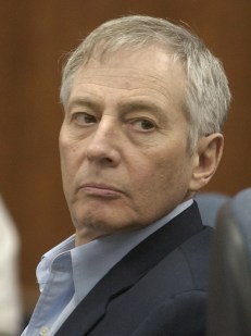 Millionaire murder defendant Robert Durst looks away during jury selection in 2003. 