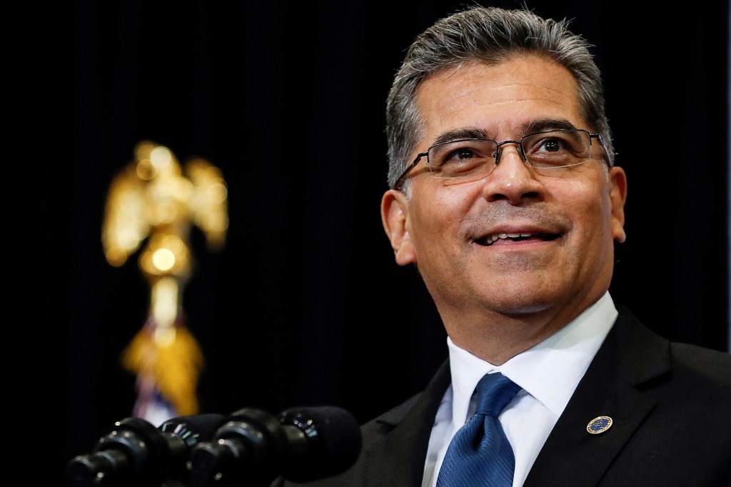 Health and Human Services (HHS) Secretary Xavier Becerra