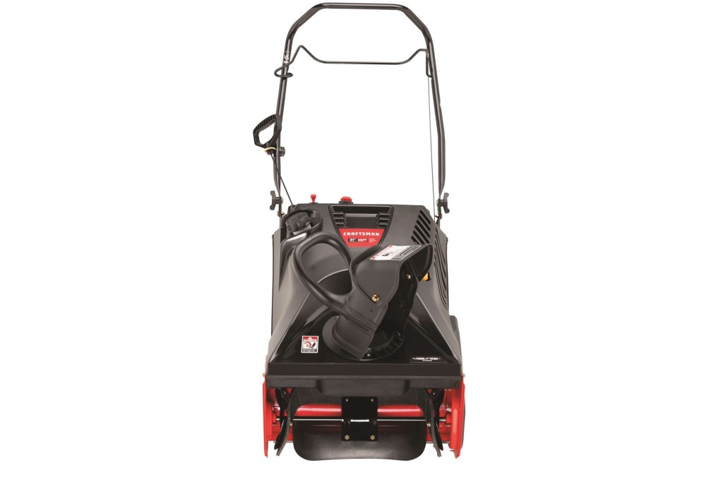 Craftsman Gas Snow Blower, black and red