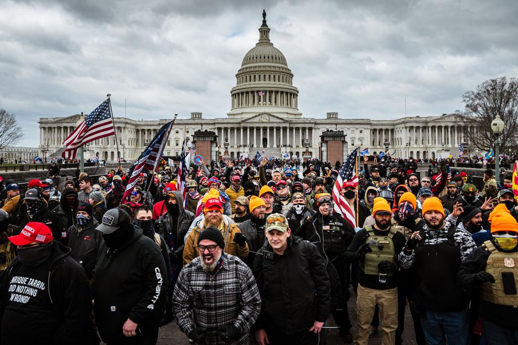 Former President Trump Trump told thousands of supporters near the White House that the election was "stolen" and urged them to march to Capitol Hill to support objections before the riot.