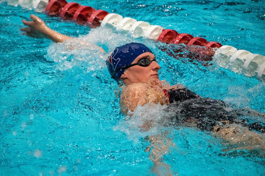 Lia Thomas, a transgender woman, swims for the University of Pennsylvania