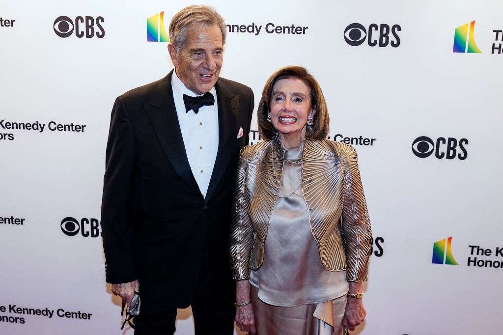 Nancy Pelosi and husband, Paul