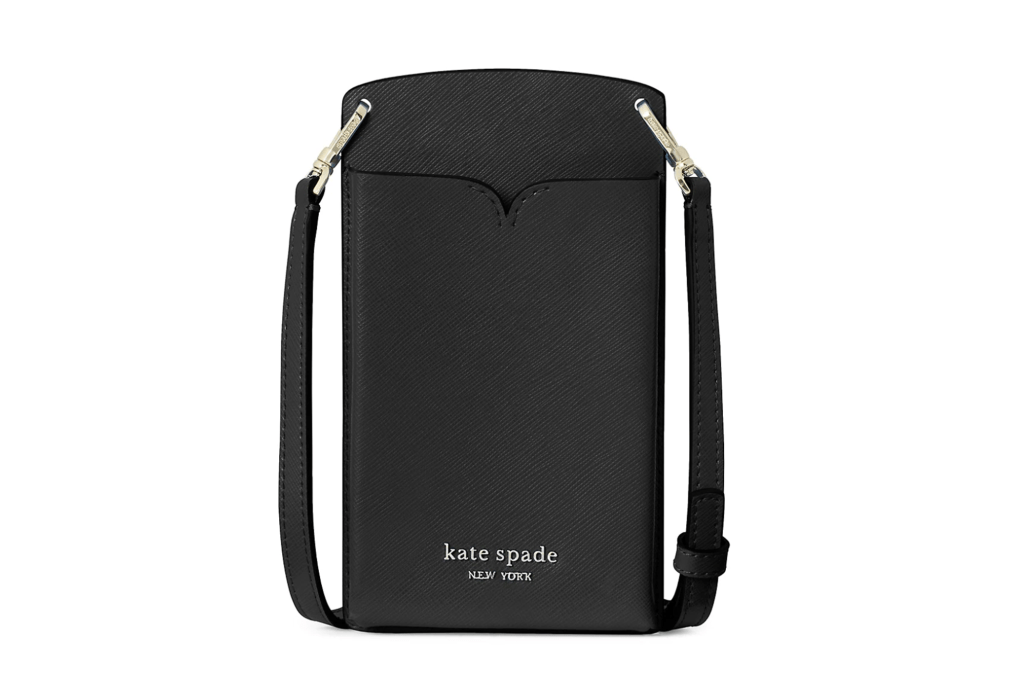 Small black crossbody phone purse 