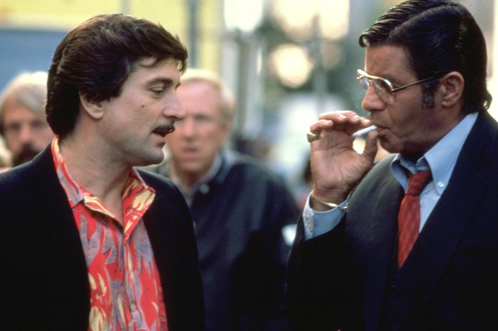 Robert De Niro and Jerry Lewis in 1983's The King of Comedy.