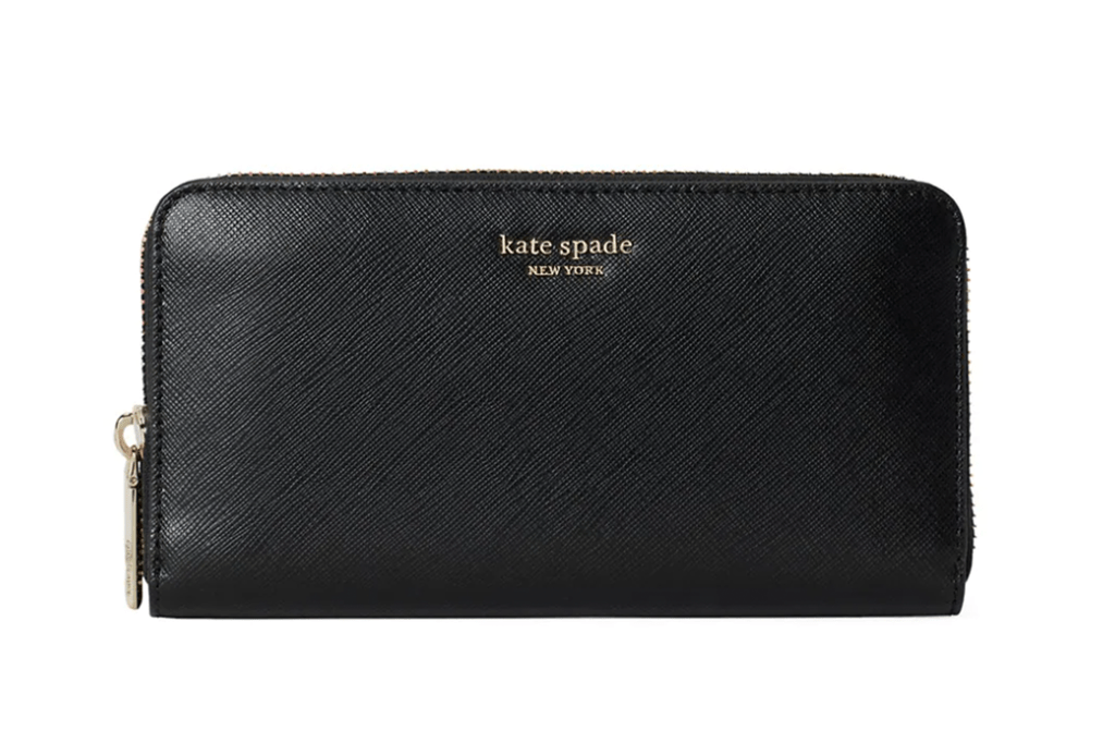 Black rectangular wallet