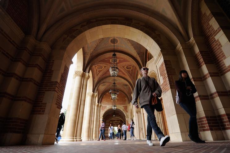 A department at UCLA cancelled in person classes after a former lecturer posted threats.