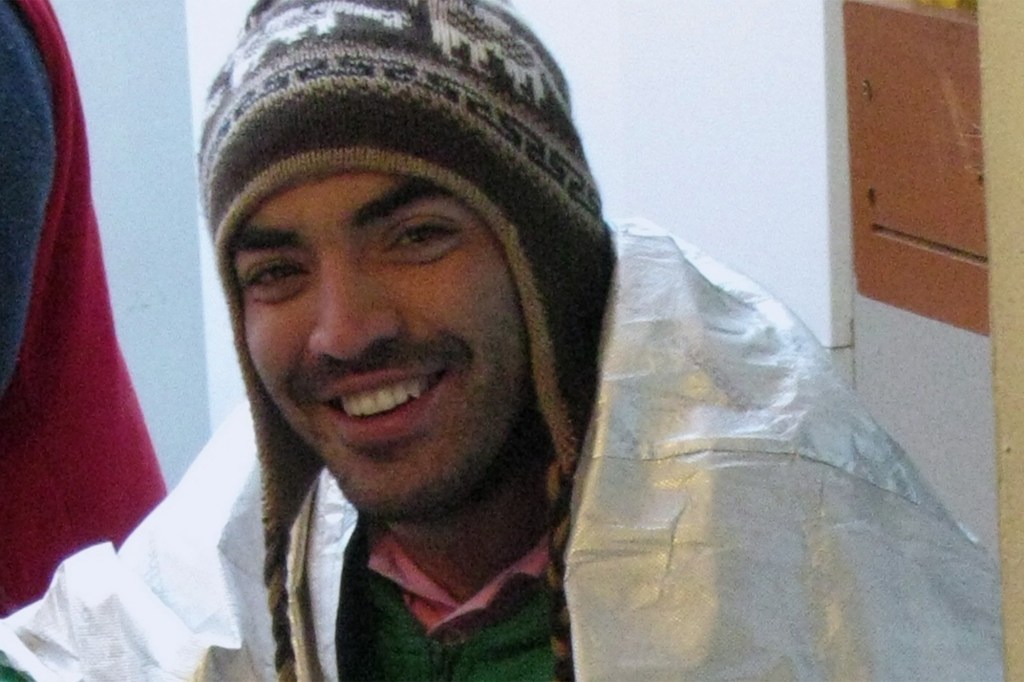 Youssef Khater wearing a hat and smiling. 