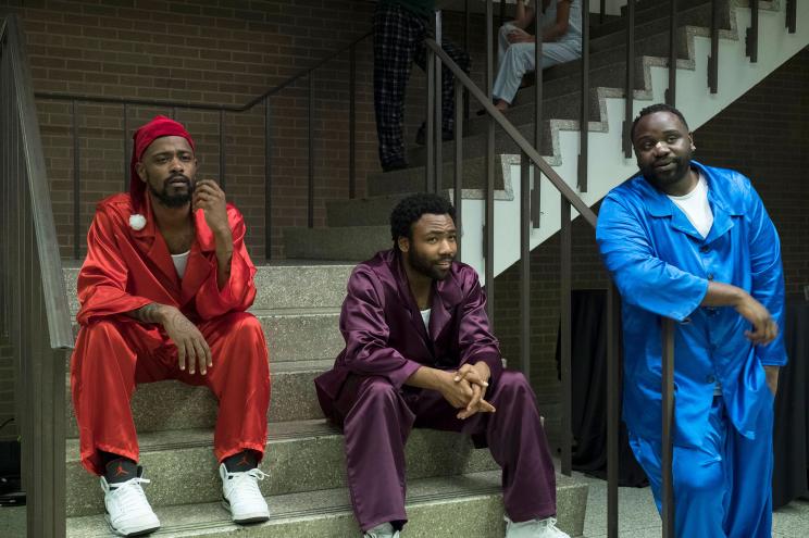 ATLANTA, from left: Lakeith Stanfield, Donald Glover, Brian Tyree Henry,