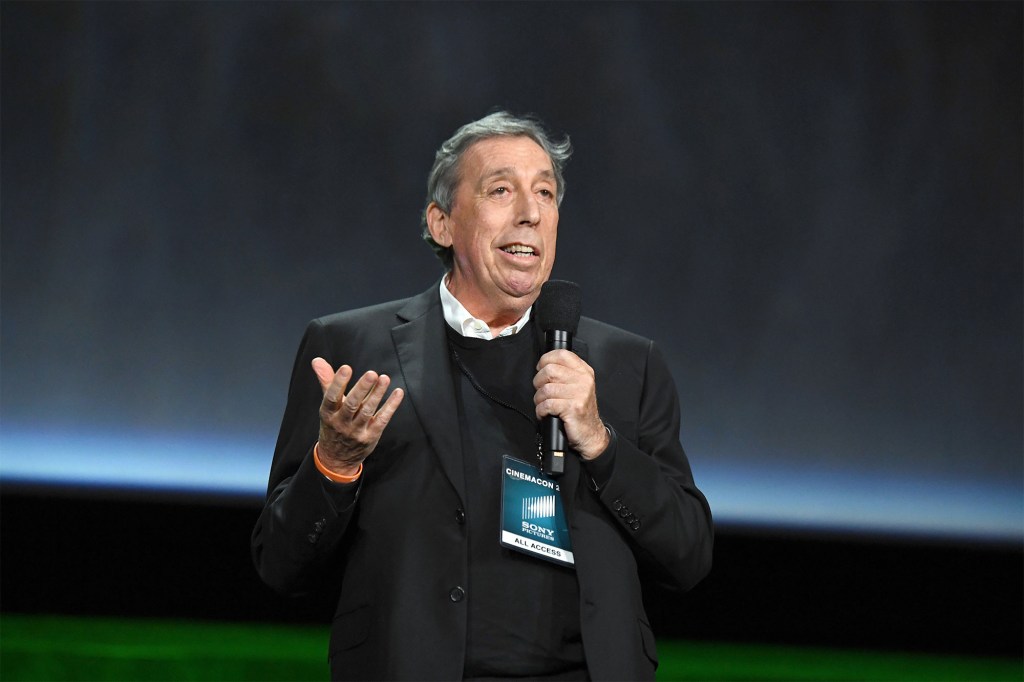 Ivan Reitman speaks onstage during CinemaCon 2021.