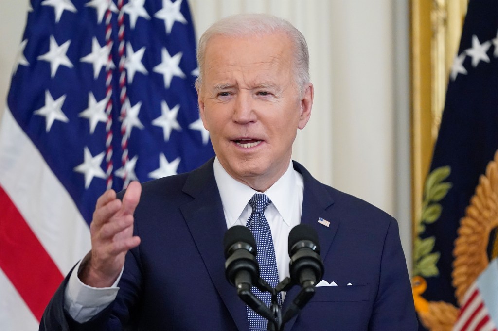 Biden seems to think that sanctions alone can stop Putin's war.