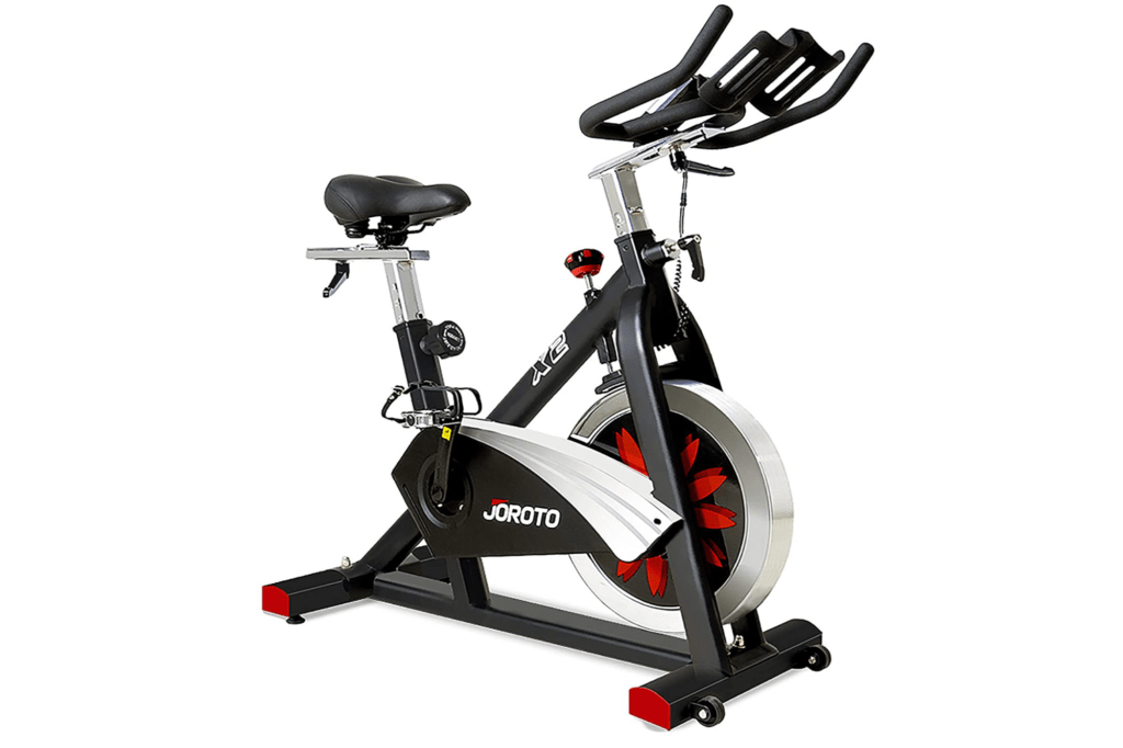 Image of black and red indoor bike