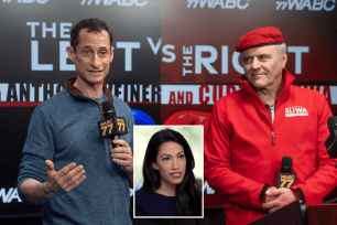 Former congressman Anthony Weiner and Guardian Angels founder Curtis Sliwa are teaming up for a show on 77 WABC Radio dubbed "The Left vs. The Right.”