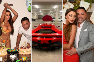 Oscar De La Hoya bought Holly Sonders a new Ferrari for Valentine's Day.