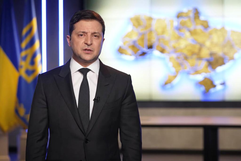 Less than four years ago, Volodymyr Zelensky was one of Ukraine's most popular TV comedians. Now, he's trying to lead a nation against a foreign invasion.