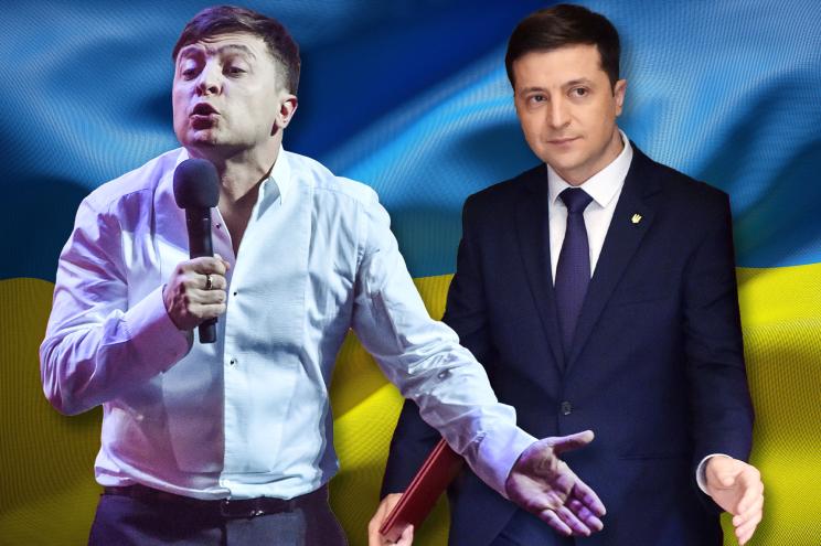 Once one of the most popular comics in his country, Ukrainian President Volodymyr Zelensky is now under fire from Putin’s Russia.