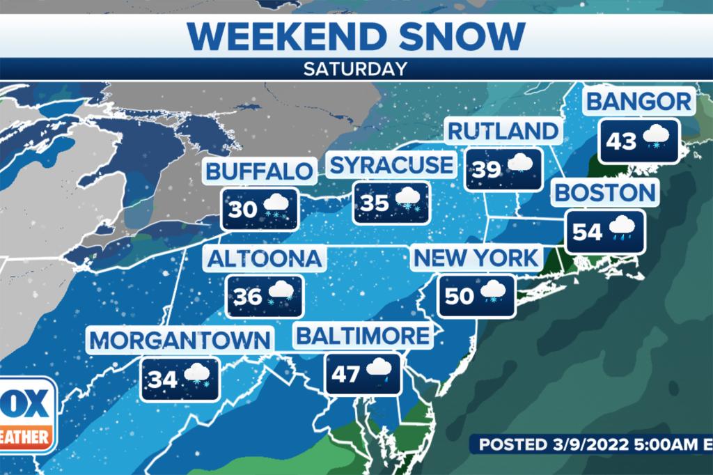 Northeast cities from Baltimore to Boston will be impacted by the winter “bomb cyclone”.