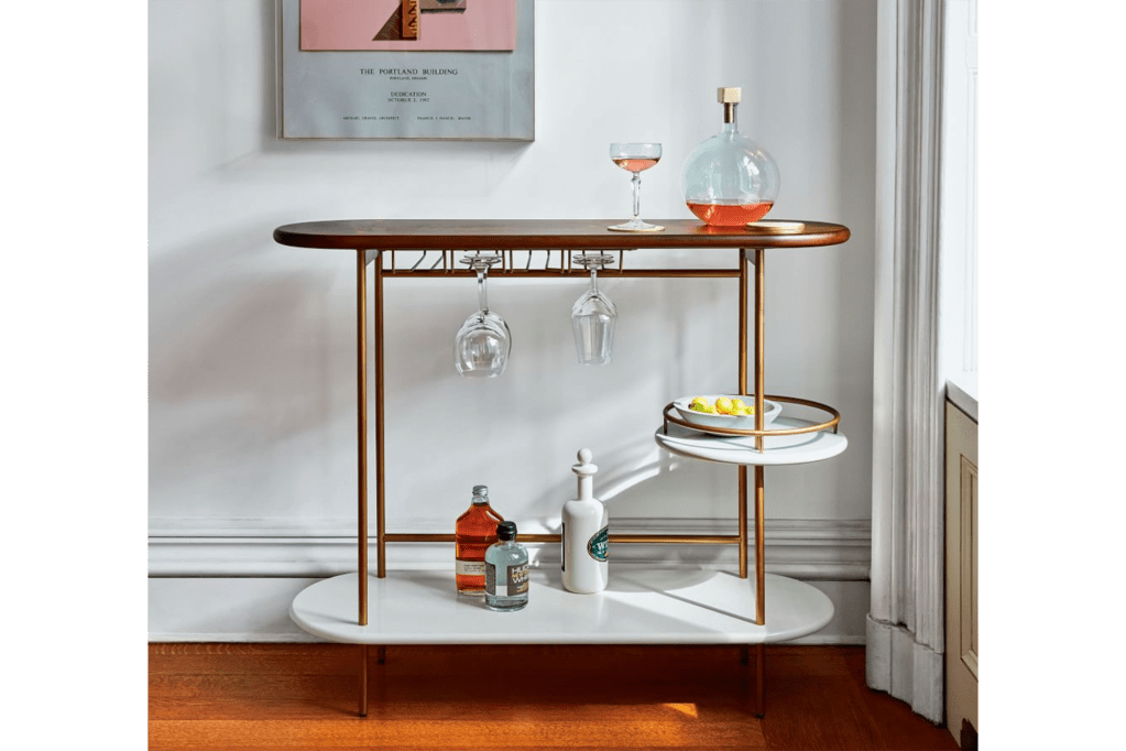 West Elm Tiered Bar Console