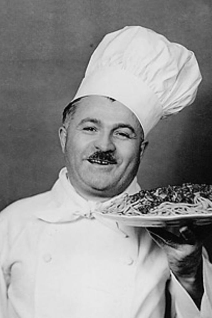 Chef and businessman Ettore Boiardi, best known as Chef Boy-Ar-Dee.