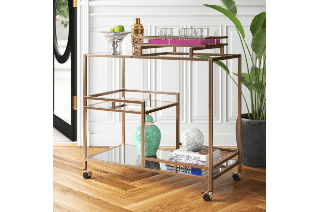 Etta Avenue Jayla 32'' Wide Bar Cart