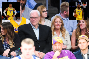 Phil Jackson and Jeanie Buss