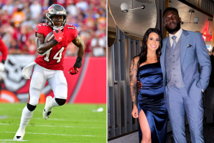 Chris Godwin's wife Mariah wrote a heartfelt note on Instagram celebrating his new contract.