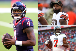 Deshaun Watson Jarvis Landry Leonard Fournette Falcons