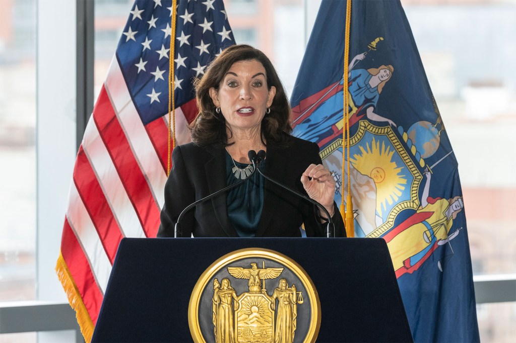 New York Governor Kathy Hochul