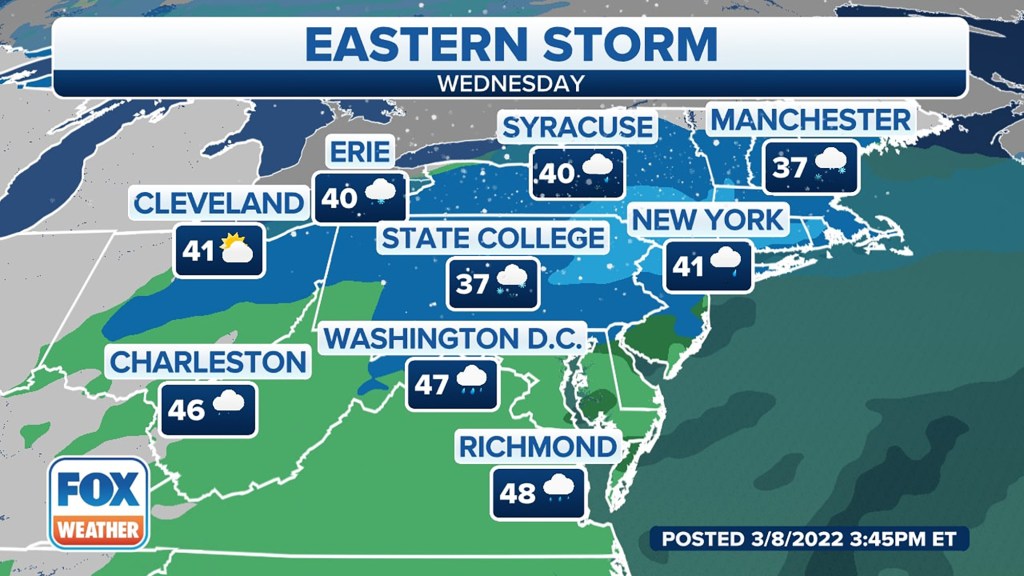 Weather map