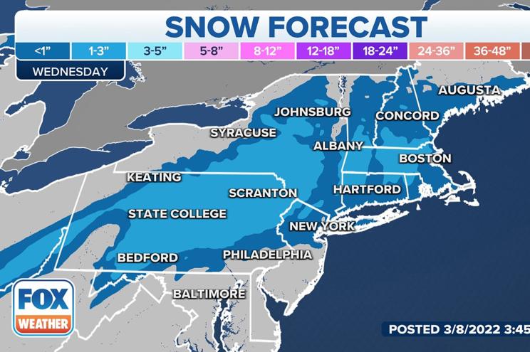 Weather map