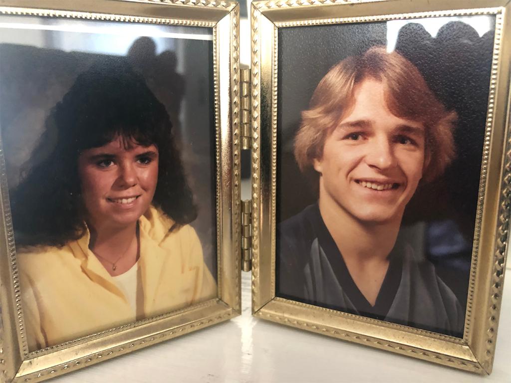 Amy Trisdale and her brother Stuart Long.