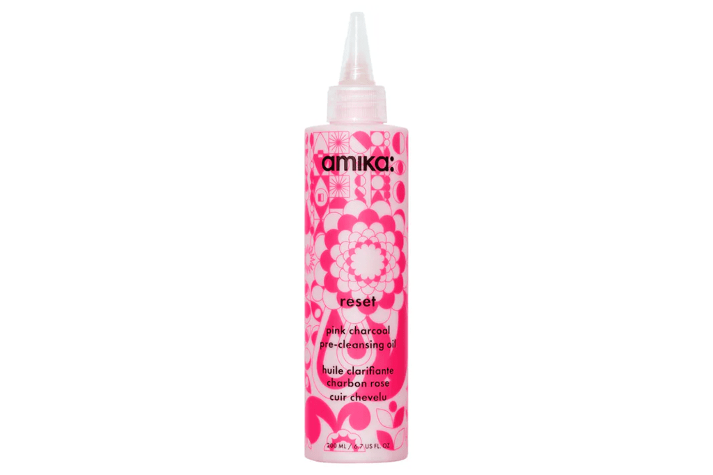 amika Reset Pink Charcoal Pre-Cleansing Oil