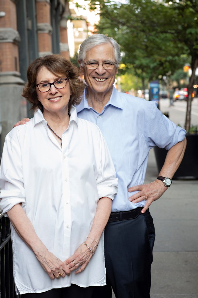 Delia Ephron and Peter Rutter.