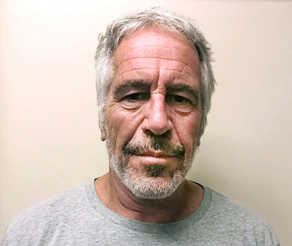 Epstein's mugshot from March 2017.