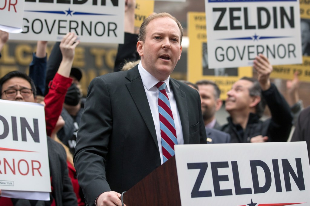 Lee Zeldin's support has shown some weaknesses.