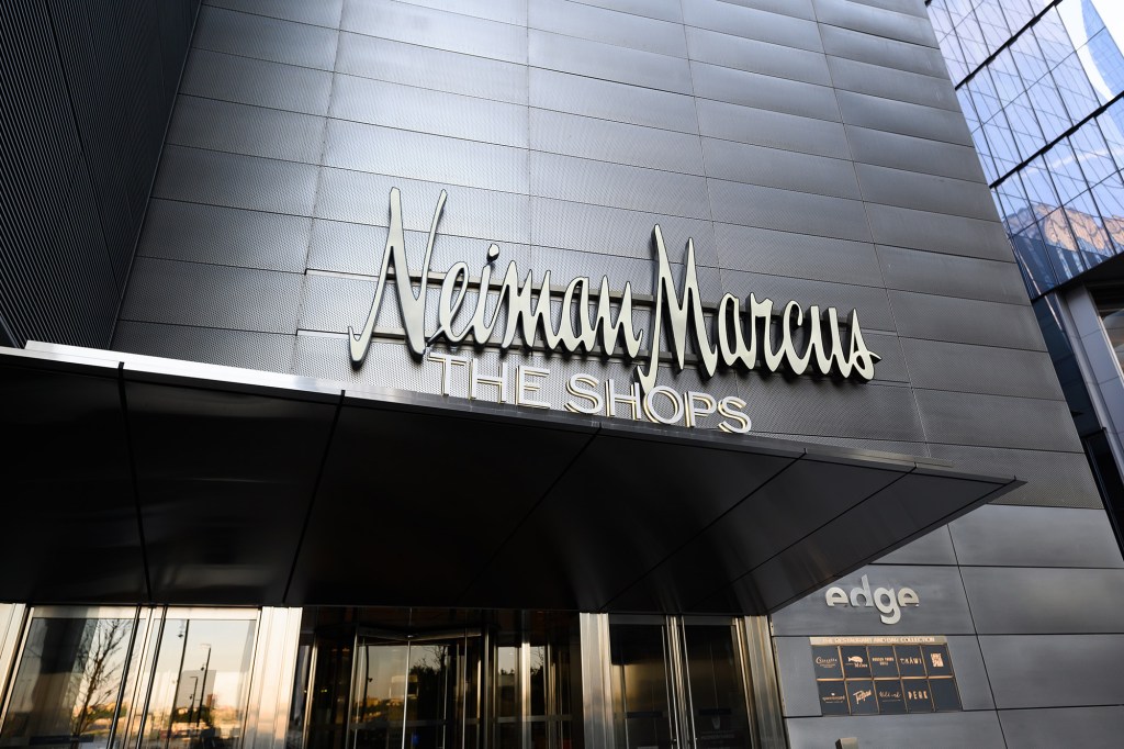 Neiman Marcus store entrance.