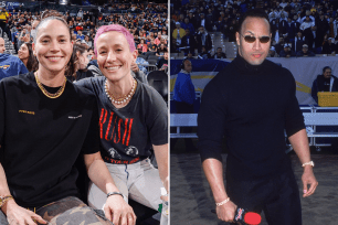 Megan Rapinoe Dwayne The Rock Johnson