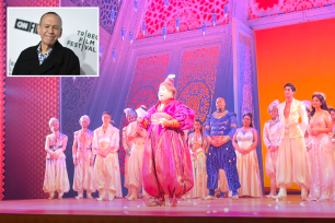 Don Darryl Rivera and the cast of Disney's "Aladdin" pay tribute to the late Gilbert Gottfried who died on April 12, 2022.