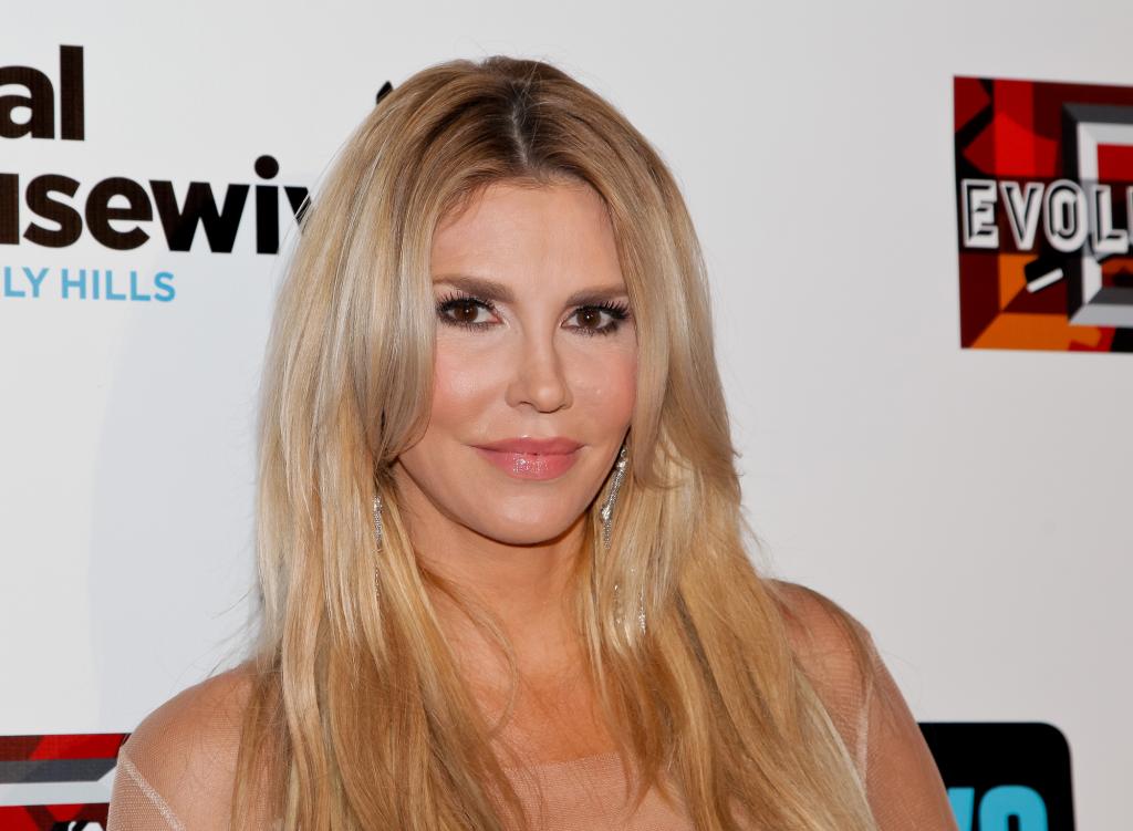 Brandi Glanville on the red carpet.