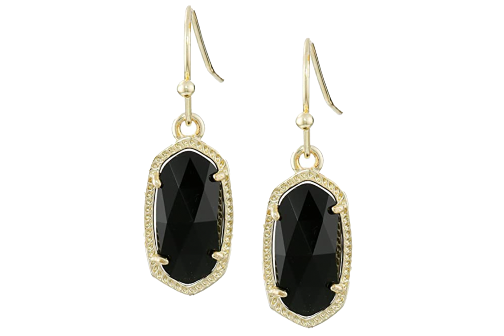 Kendra Scott Lee Drop Earrings, black