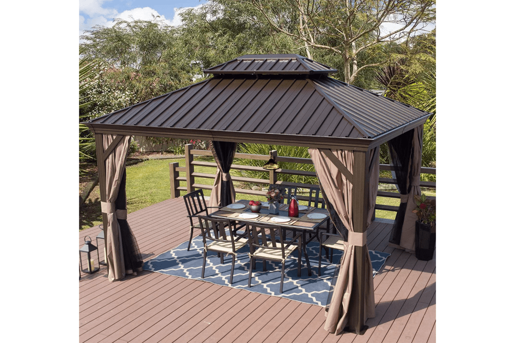 Hard top gazebo