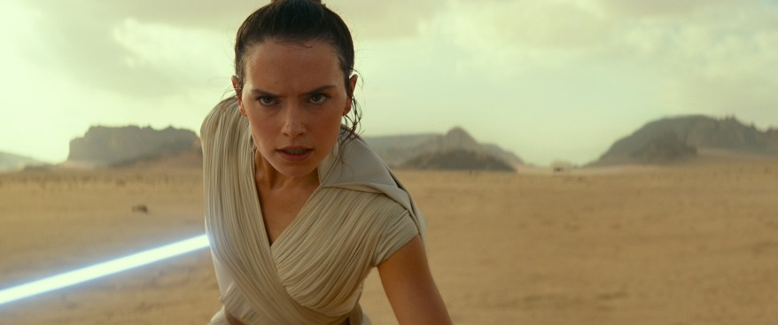 Rey (Daisy Ridley) in Star Wars: The Rise of Skywalker