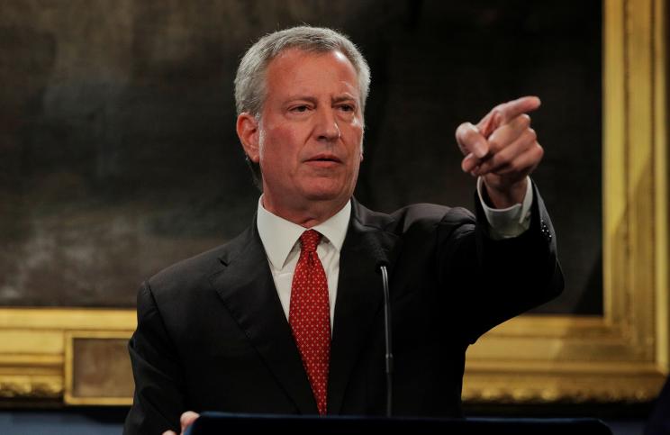 Former Mayor Bill de Blasio