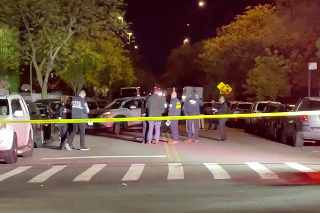 An NYPD officer was shot in the arm during a shootout in the Bronx.