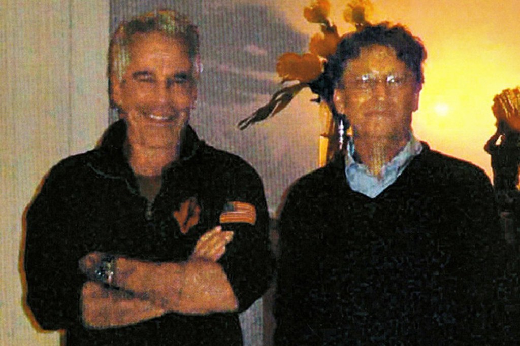 Bill Gates and Jeffrey Epstein