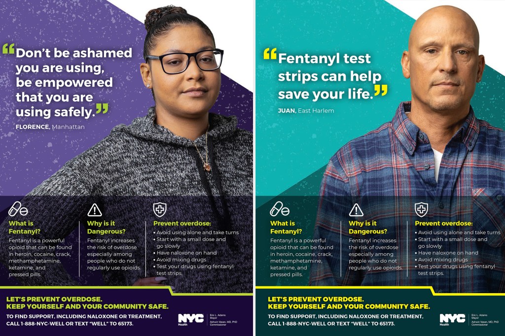 The controversial posters are popping up all over NYC.