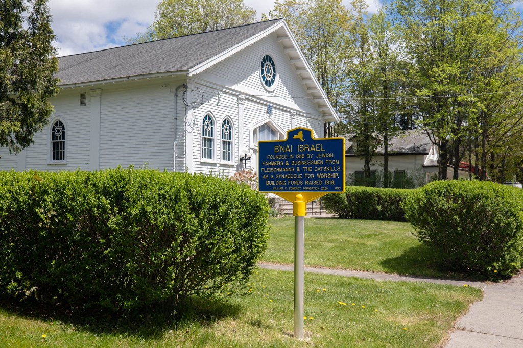 A synagogue in Fleischmanns.