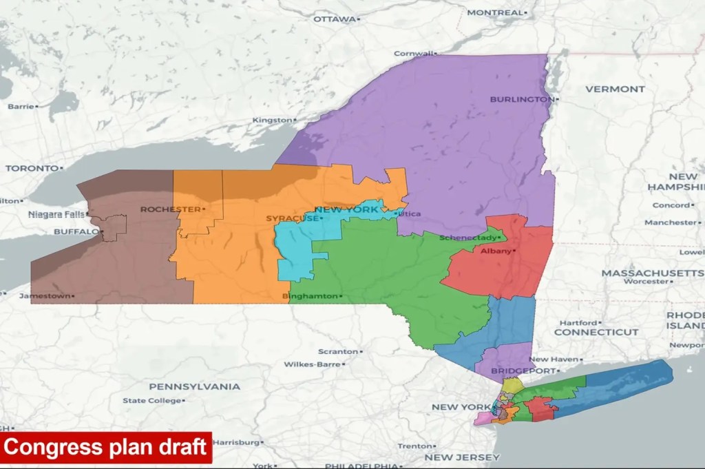 Redistrict map.