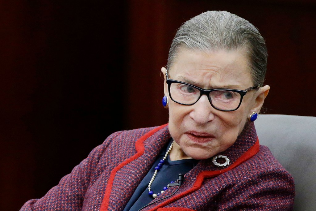 Supreme Court Justice Ruth Bader Ginsburg